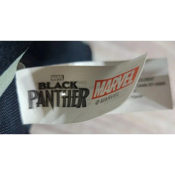 Marvel Plush Black Panther Stuffed Animal Toy Good Stuff Black Gray 13" 2018 - Picture 3 of 3
